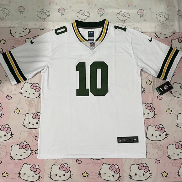 Nike Other - Nike NFL Green Bay Packers White Jersey #10 LOVE L